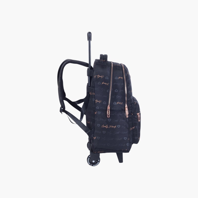 PAUSE Printed Trolley Backpack for Kids - Image 2